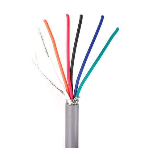 Cable Electrónico UL2919, Conductor de Cobre, Aislamiento de PVC, Cable de Alarma de Bajo Voltaje, Cable Eléctrico