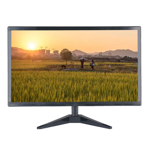 Fabricante de monitor curvo ancho para computadora LED 21.5" 24" Monitor LCD