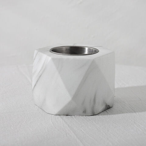 Mini lareira de mesa de concreto personalizada para interior e exterior, mini lareira portátil de álcool para mesa