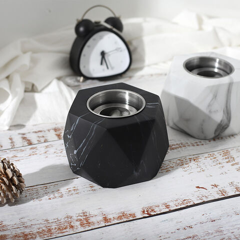 Mini lareira de mesa de concreto personalizada para interior e exterior, mini lareira portátil de álcool para mesa