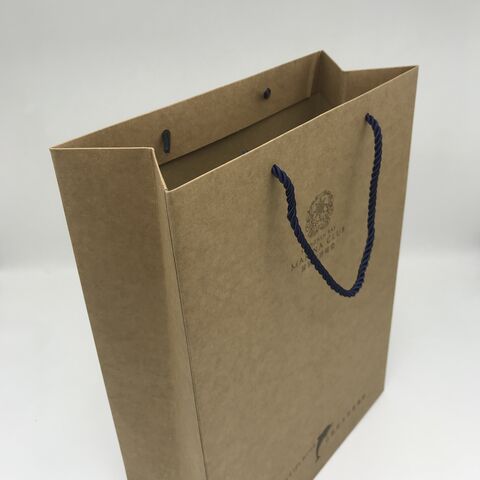 Bolsas de papel kraft marrón resistente para regalos con asas, bolsa de tela suave para compras, bolsas de mercancía para minoristas, regalos para fiestas de bodas