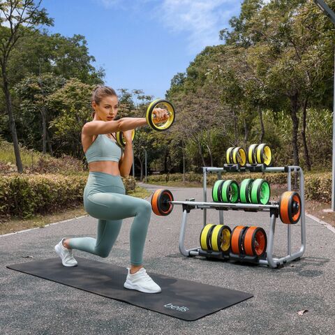 Mancuernas de aro de 10 lb para fitness y yoga al por mayor