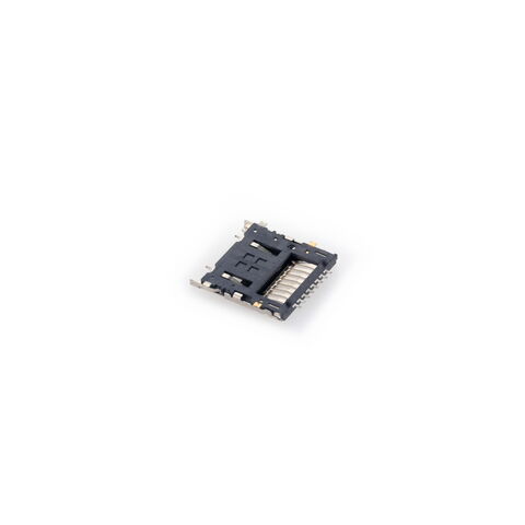 موصّل بطاقة Micro SD بمقاس 1.20 مم مع مفصلة مرتكزة. موصّلات بطاقات الذاكرة للألعاب والفيديو