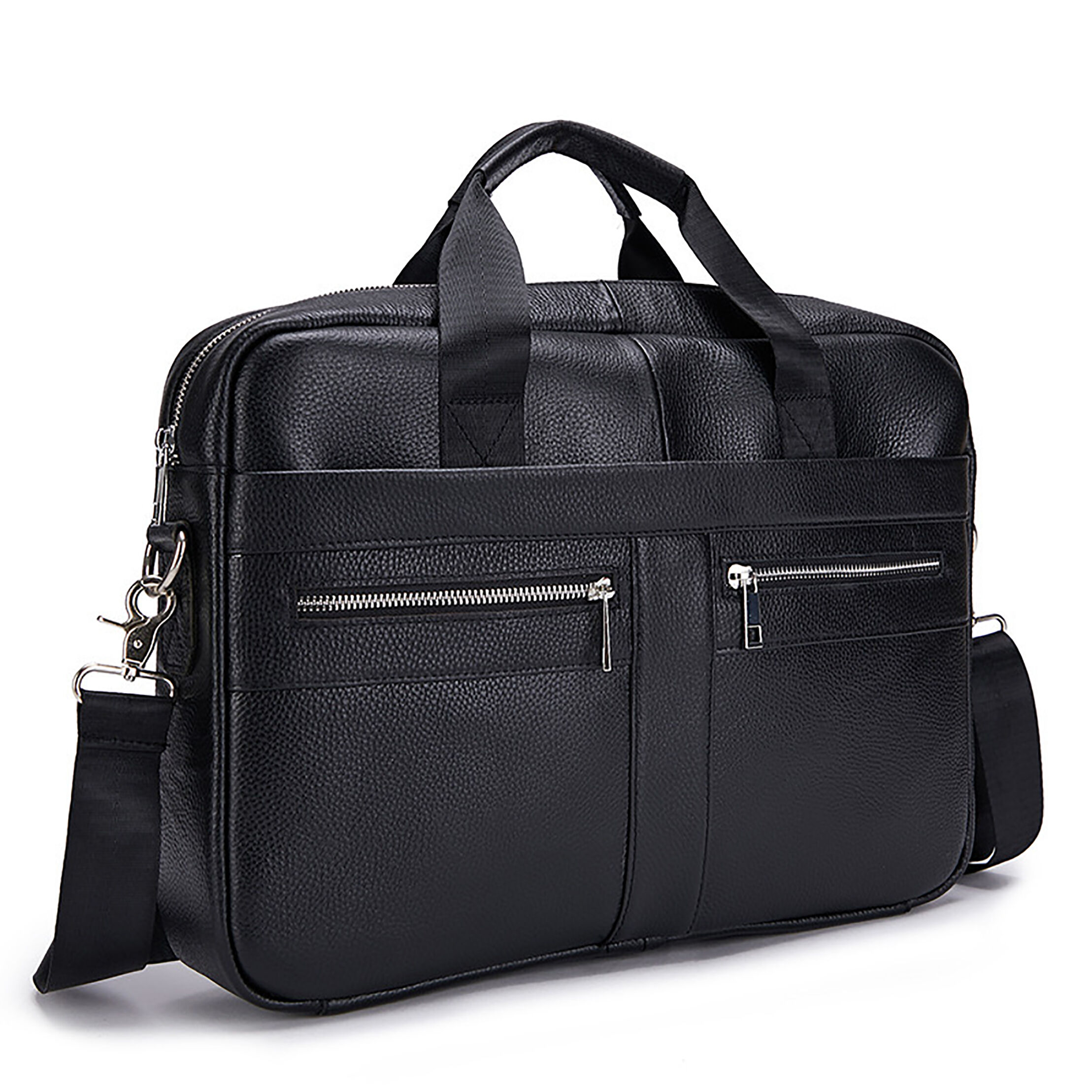 Bulk Buy China Wholesale Leather Briefcases Men's Bag First Layer ...