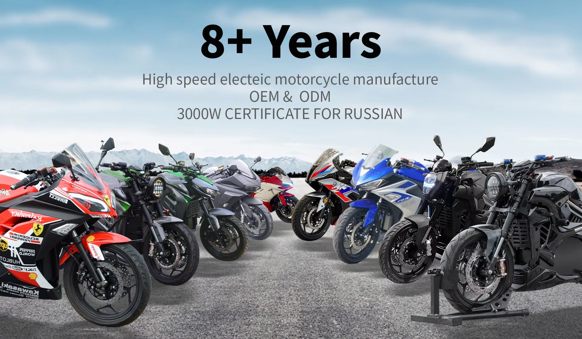 Factory Price 110km/h Speed 130km Range Chain Drive Bm W Rr Electric ...