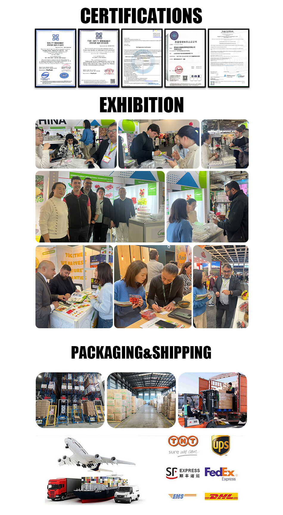 Eco-friendly Recyclable Pet Clam Shell Packaging Boxes For Fruit 500g ...