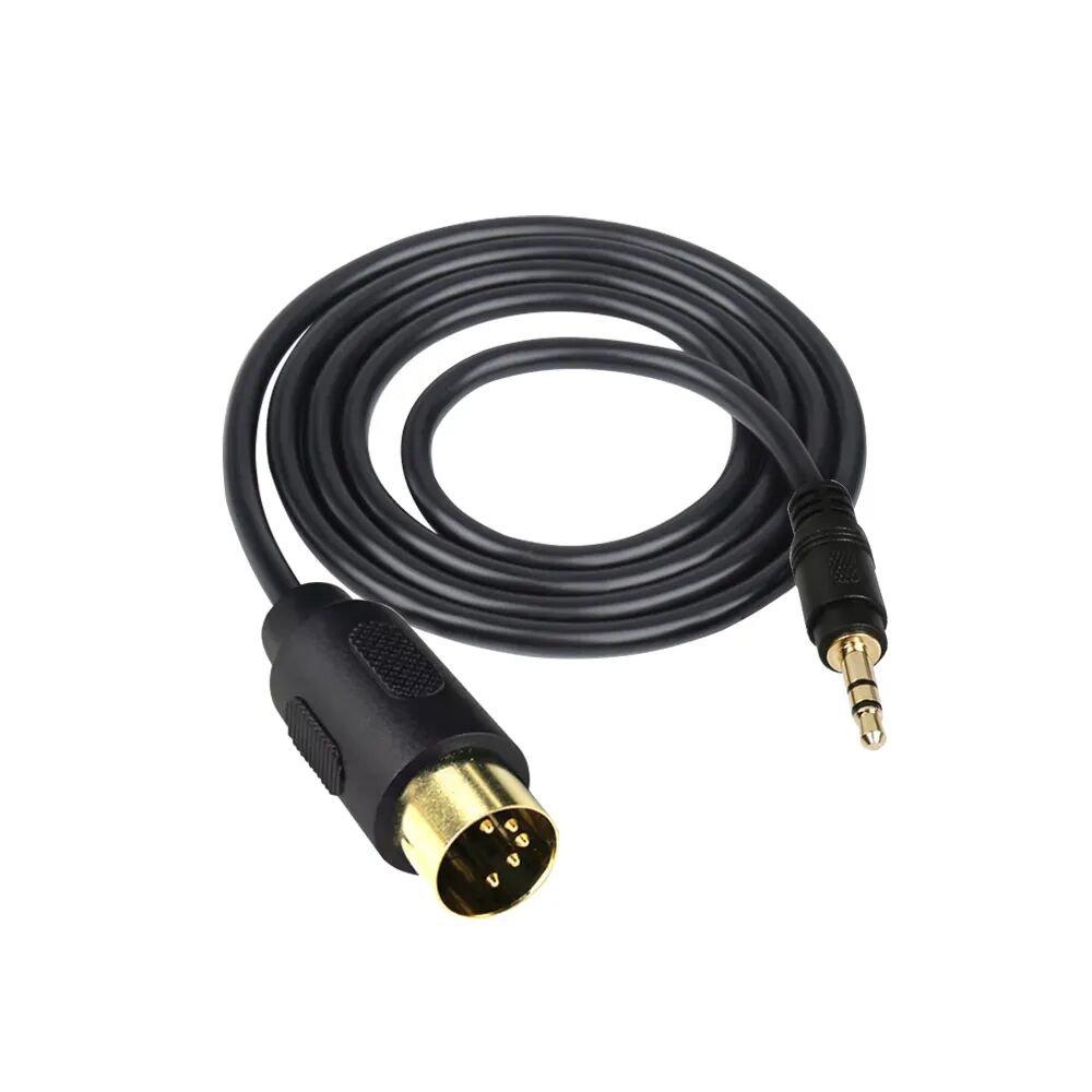 thumbnail image 2 of Boss BMIDI-1-35 Type A 3.5mm TRS To Male 5-pin DIN MIDI Cable - 1 Foot 2 of 14