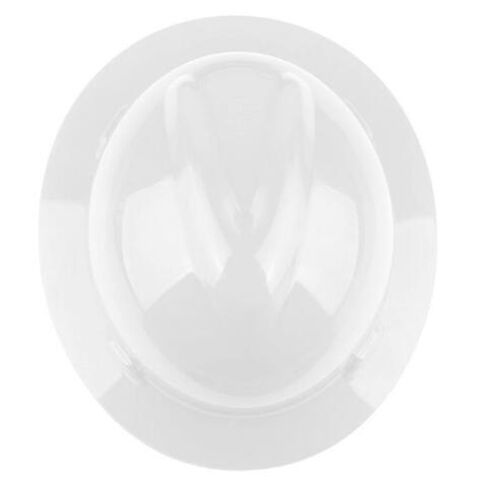Casque de sécurité de chantier populaire en PE avec bord complet