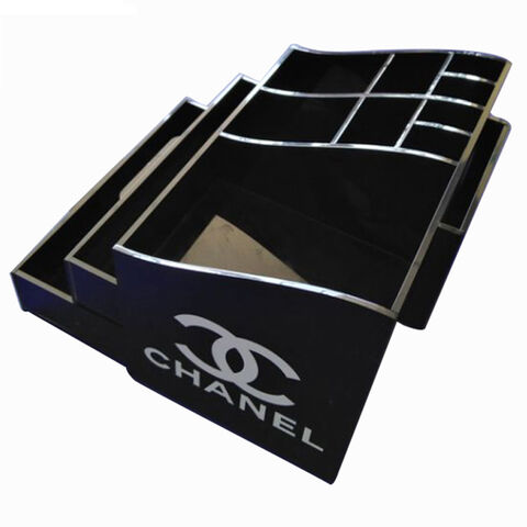Factory Made Customized Size Lucite Acrylic Makeup Organizer With Drawer