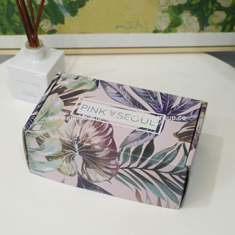 24pl caja de papel, impreso por completo con laminación brillante para embalaje de cartucho de tóner
