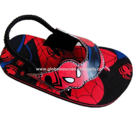 Jungenslipper, Kindersandalen, Flip-Flops, Sommerschuhe, Cartoon-Sandalen, niedliche Babyslipper
