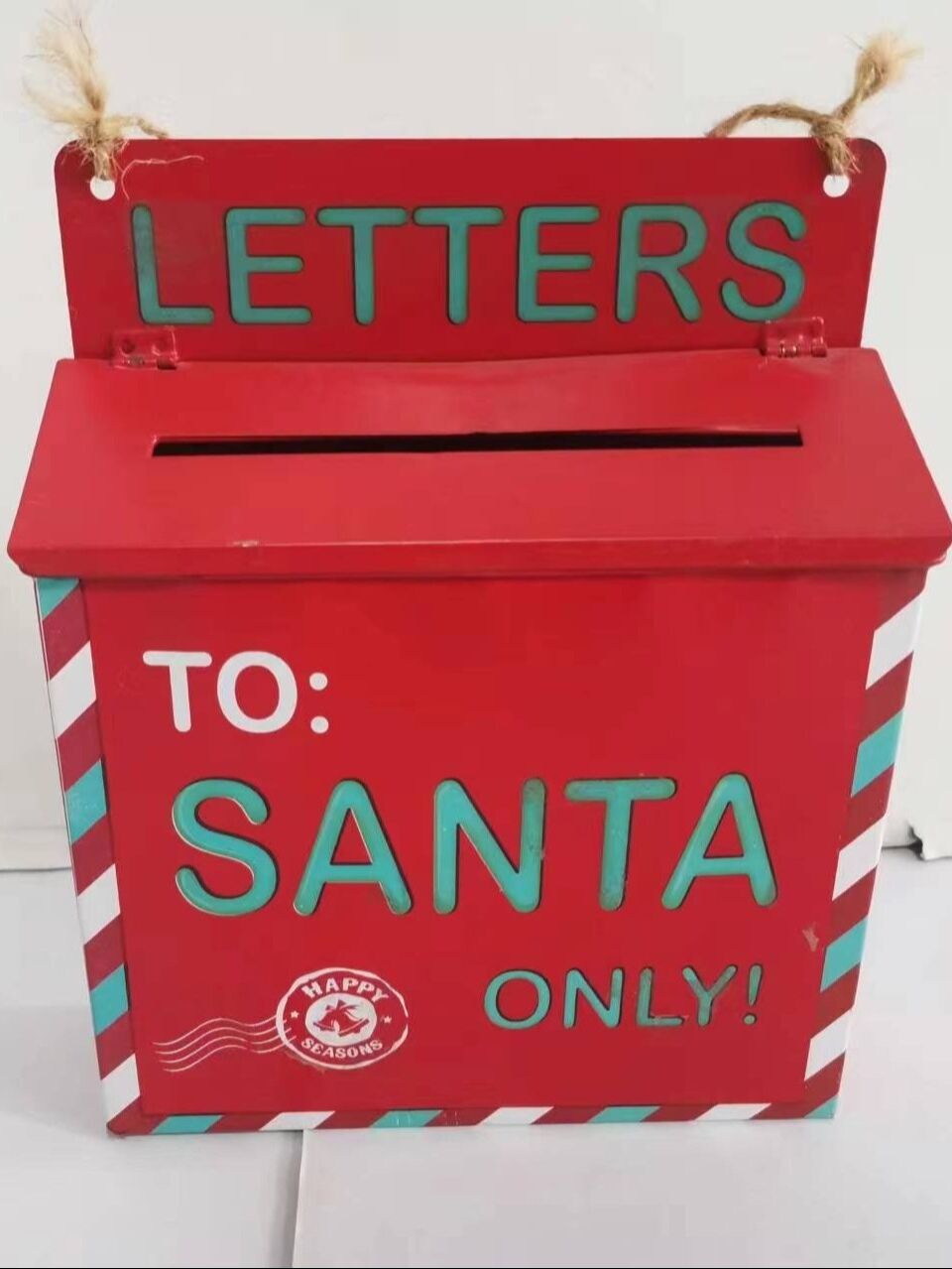 outdoor christmas post box b&m