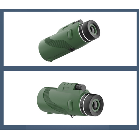 Telescopio Monocular Zoom Tube 10x de Alta Potencia, Impermeable, Alcance de Bolsillo para Adultos, Observación de la Vida Silvestre y Actividades al Aire Libre