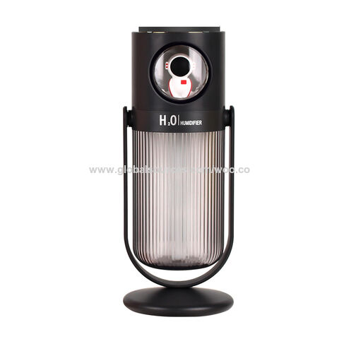 Humidificador ultrasónico portátil USB con doble rociado y luz nocturna LED, ideal para regalos y uso doméstico - Venta al por mayor
