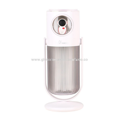 Humidificador ultrasónico portátil USB con doble rociado y luz nocturna LED, ideal para regalos y uso doméstico - Venta al por mayor
