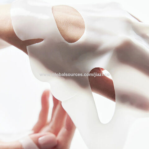 BIO Máscara Facial Profunda de Bio-Colágeno, Máscara Hidratante Noturna em Hidrogel, Minimização de Poros, Melhora da Elasticidade, 34g x4 unidades