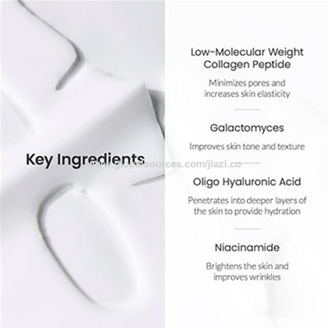 BIO Máscara Facial Profunda de Bio-Colágeno, Máscara Hidratante Noturna em Hidrogel, Minimização de Poros, Melhora da Elasticidade, 34g x4 unidades