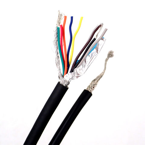 Cable Automotriz UL2095 24AWG Apantallado, Aislamiento de PVC, Multiconductor de Cobre para Alarmas