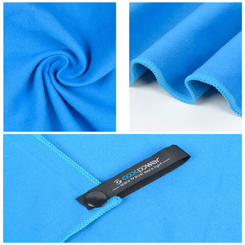 Toallas de Microfibra para Viajes y Deportes, Secado Rápido, Super Absorbentes, Toalla Grande para el Cabello, Ultra Suaves y Ligeras