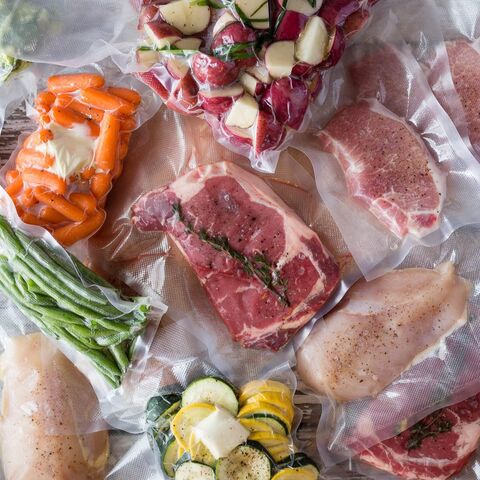 Sacs de Mise Sous Vide pour Aliments, Qualité Commerciale Robuste, Sans BPA, Sacs Alimentaires Prédécoupés pour le Stockage, la Préparation des Repas ou la Cuisson Sous Vide