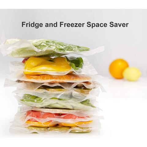Sacs de Mise Sous Vide pour Aliments, Qualité Commerciale Robuste, Sans BPA, Sacs Alimentaires Prédécoupés pour le Stockage, la Préparation des Repas ou la Cuisson Sous Vide