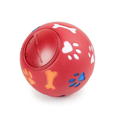 Juguete dispensador de comida para perros, superventas, pelota interactiva para perros, juguete ecológico de goma suave para alimentación lenta de mascotas