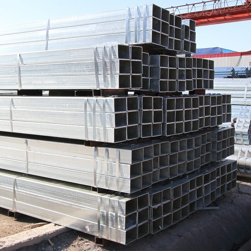 Henghui Steel ! Q235b Metal Square Carbon Steel Pipe Hot Dip Galvanized ...