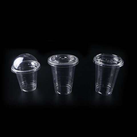 Vasos de plástico con logo personalizado, 500 ml/16 oz, para zumos y bebidas