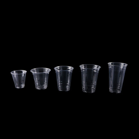 Vasos de plástico con logo personalizado, 500 ml/16 oz, para zumos y bebidas