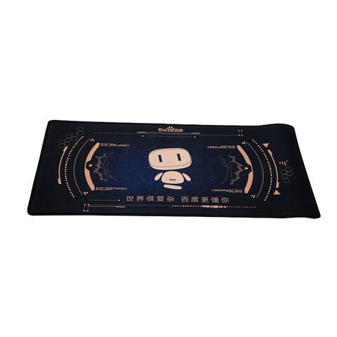 Alfombrilla de ratón para juegos de gran tamaño personalizada con logotipo impreso
