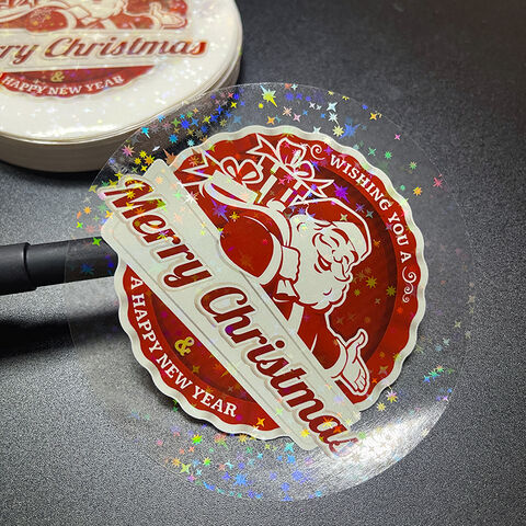 Stiker Dekorasi Kertas Vinil Pelangi Glitter Tahan Air Kustom untuk Laptop, Stiker Potong Mati