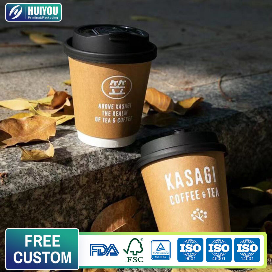 Buy China Wholesale Paper Cup 8oz 12oz 14oz 16oz Disposable Paper Cups ...