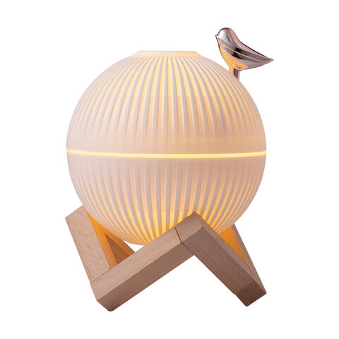 Nuevo humidificador USB para escritorio doméstico con luz nocturna ambiental degradada, atomizador de gran volumen de niebla, regalo al por mayor