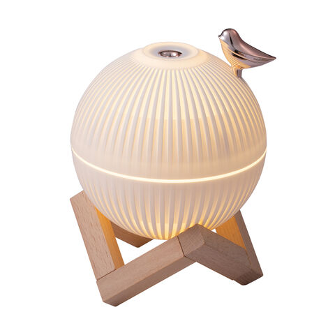 Nuevo humidificador USB para escritorio doméstico con luz nocturna ambiental degradada, atomizador de gran volumen de niebla, regalo al por mayor