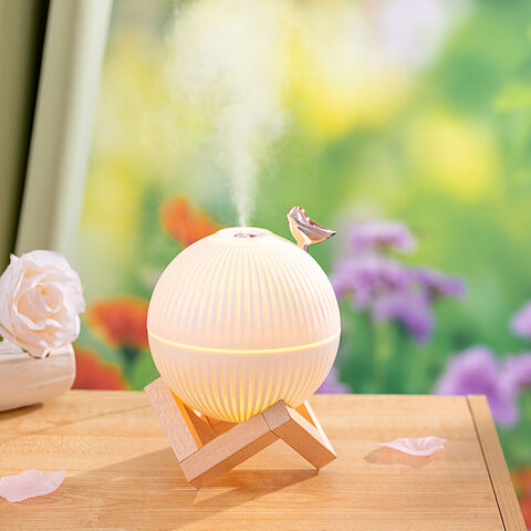 Nuevo humidificador USB para escritorio doméstico con luz nocturna ambiental degradada, atomizador de gran volumen de niebla, regalo al por mayor