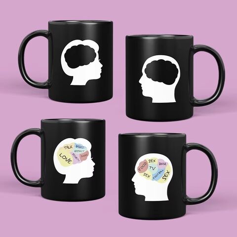 Taza de Cerámica para Café con Diseño Moderno y Sensible a la Temperatura para Consolas de Juegos - Gran Capacidad y Cambio de Color