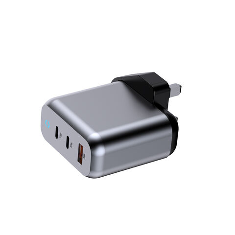 Großhandel Fabrikversorgung 3 Ports 70W QC PD GaN Schnell-Ladegerät für iPhone, Macbook, iPad, Airpod, iWatch