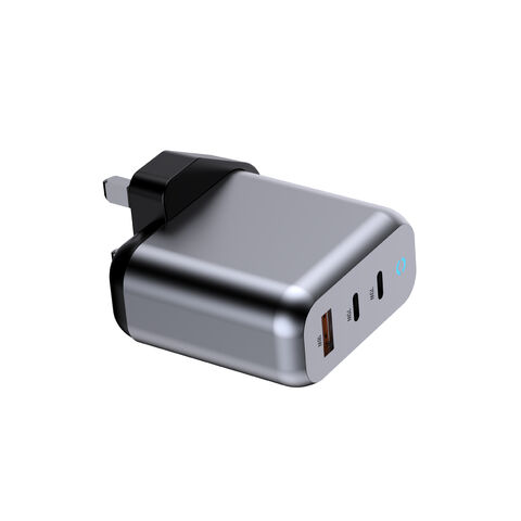 Großhandel Fabrikversorgung 3 Ports 70W QC PD GaN Schnell-Ladegerät für iPhone, Macbook, iPad, Airpod, iWatch
