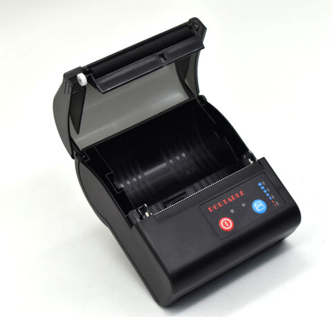 Tragbarer Mini-Quittungsdrucker mit Akku, 80-mm-Thermoetiketten-Barcodedrucker, unterstützt Mehrfachbreitendruck