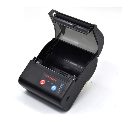 Tragbarer Mini-Quittungsdrucker mit Akku, 80-mm-Thermoetiketten-Barcodedrucker, unterstützt Mehrfachbreitendruck
