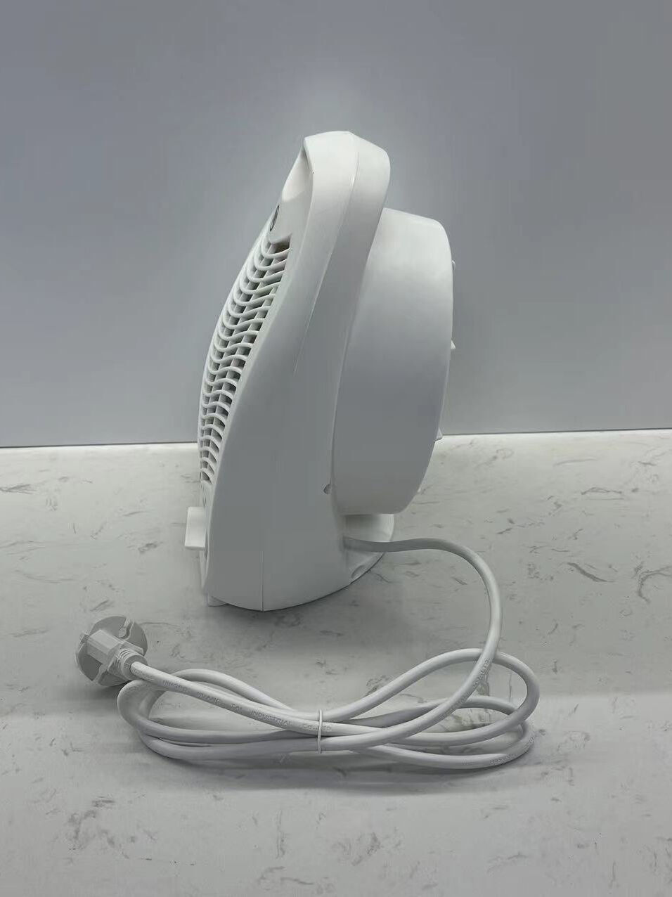 Heater Fan Combo, Portable Air Circulator Fan 45° Tilt, 2 Wind Speeds ...