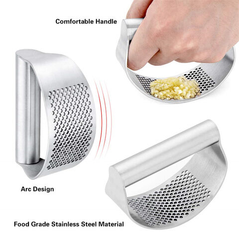 Presses Ail en Acier Inoxydable Économiques, Gadgets de Cuisine Manuels pour Hacher, Meilleures Ventes