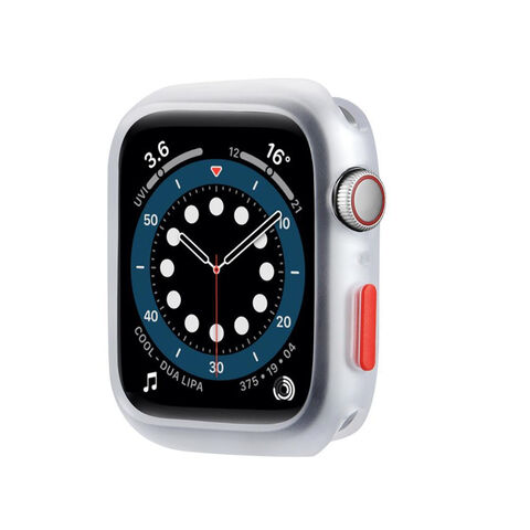 Capa Protetora de TPU com Estrutura Metálica para Apple Watch Series 10 iWatch 38/40/41/42/44/45MM - Protetor de Tela OEM