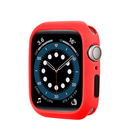 Capa Protetora de TPU com Estrutura Metálica para Apple Watch Series 10 iWatch 38/40/41/42/44/45MM - Protetor de Tela OEM