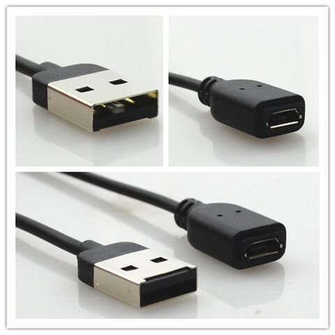Cable Micro Hembra, Cable USB A Macho a Micro USB Hembra, para Dispositivos Móviles y Tablets con Función OTG