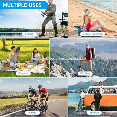 Tragbare Solar-Campingdusche, 20 Liter mit Ein/Aus-Duschkopf und abnehmbarem Schlauch für Camping, Reisen, Strand - Direkt vom Hersteller