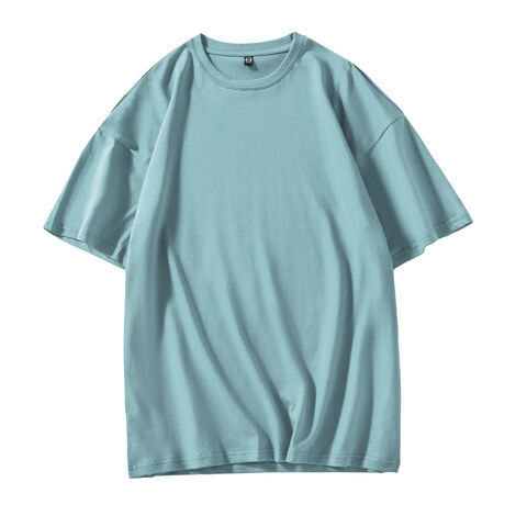 T-shirts d'équipe à manches courtes et col rond en coton avec logo personnalisé pour vêtements de travail