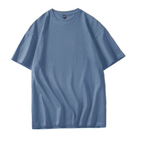 T-shirts d'équipe à manches courtes et col rond en coton avec logo personnalisé pour vêtements de travail