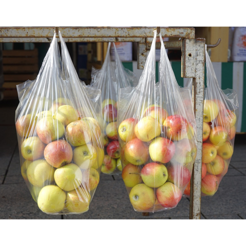 Sac Shopping en Plastique de Haute Qualité - Sac Cabas Solide Type T-Shirt, Parfait pour le Commerce de Détail, Vente Directe d'Usine pour une Valeur Maximale
