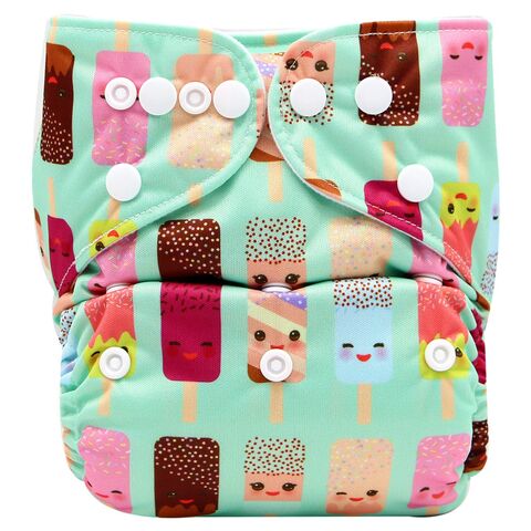 Popok Renang 1PC yang Dapat Digunakan Kembali untuk Anak Laki-Laki atau Perempuan, Pakaian Renang Kartun, Celana Renang Musim Panas yang Dapat Disesuaikan untuk Anak-Anak